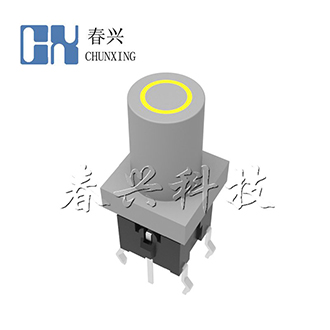 Illuminated tact switch