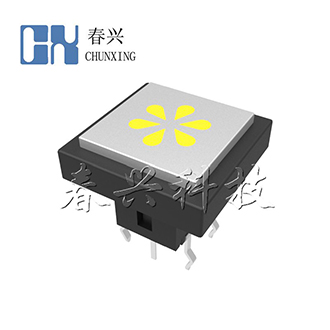 Illuminated tact switch