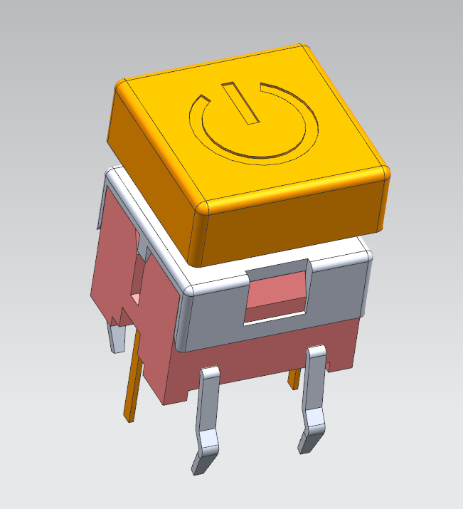 Illuminated tact switch