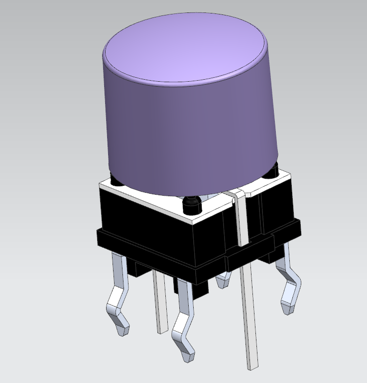 Illuminated tact switch
