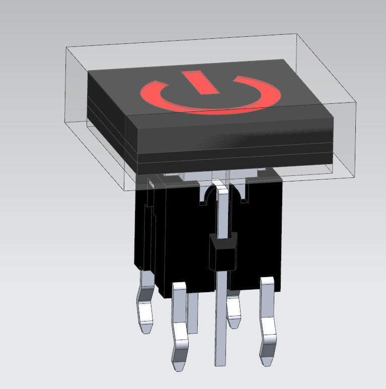 Illuminated tact switch
