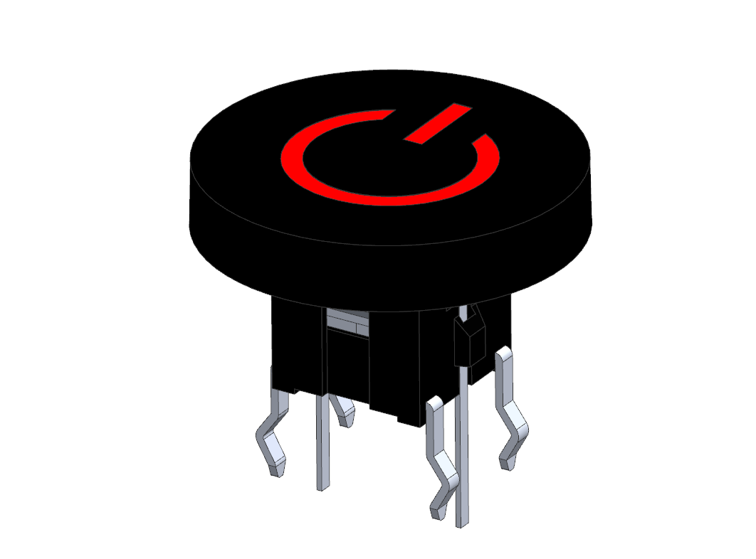Illuminated tact switch