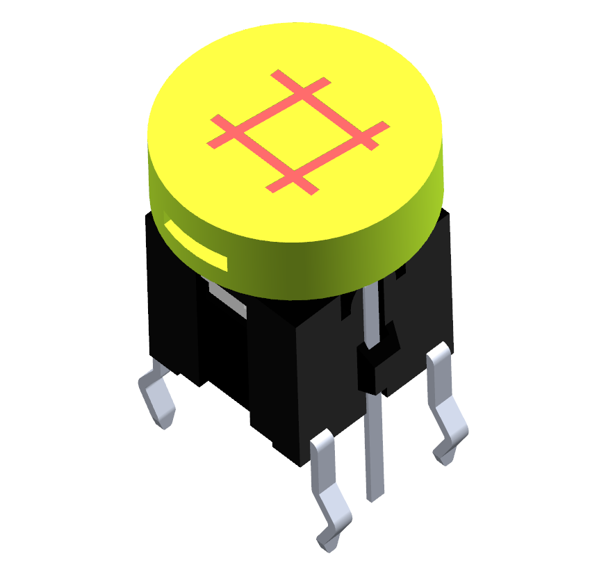 Illuminated tact switch