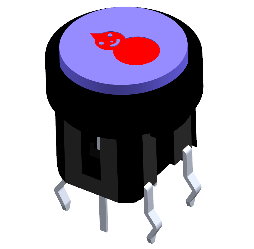 Illuminated tact switch