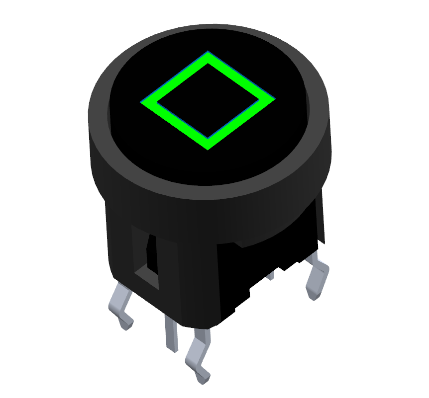 Illuminated tact switch