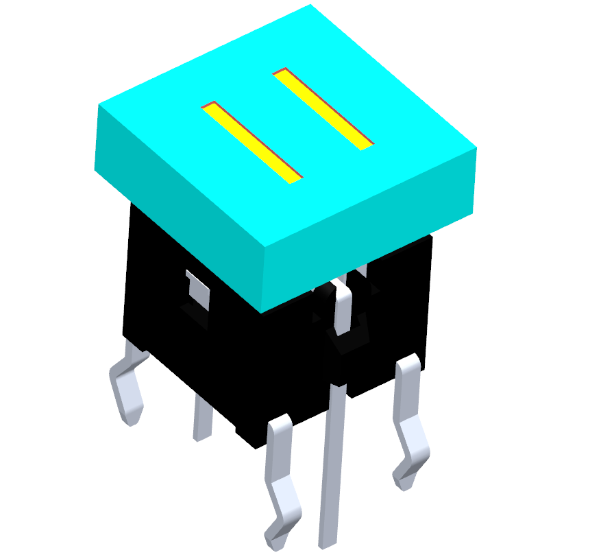 Illuminated tact switch