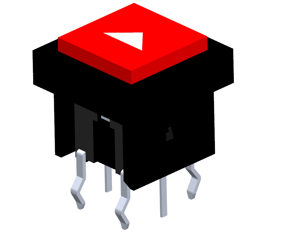 Illuminated tact switch