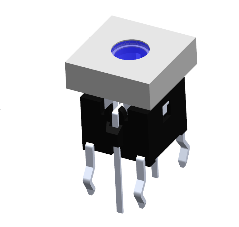Illuminated tact switch