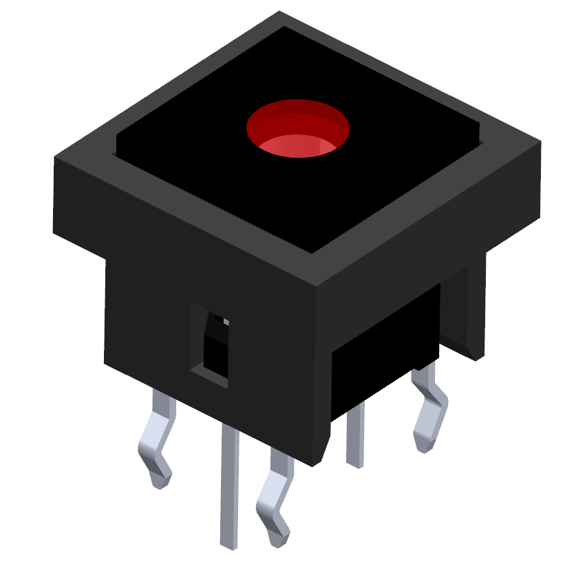 Illuminated tact switch