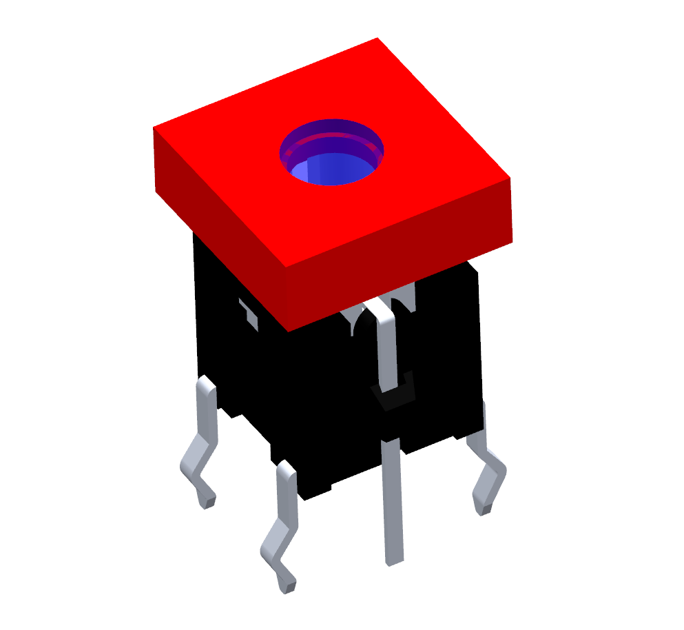 Illuminated tact switch