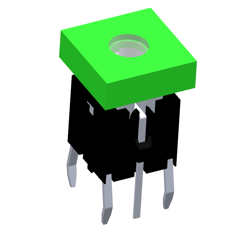 Illuminated tact switch