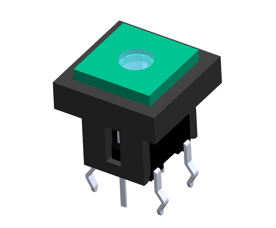 Illuminated tact switch