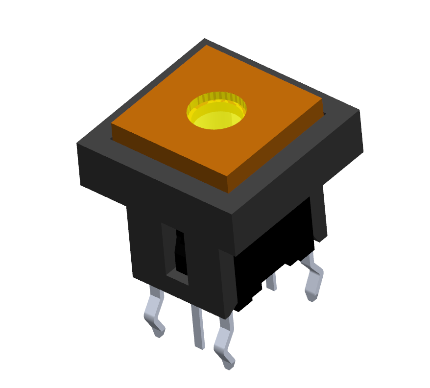 Illuminated tact switch