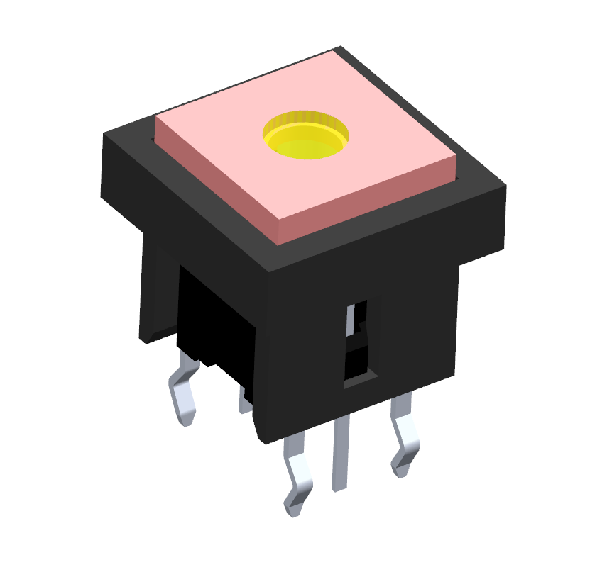 Illuminated tact switch