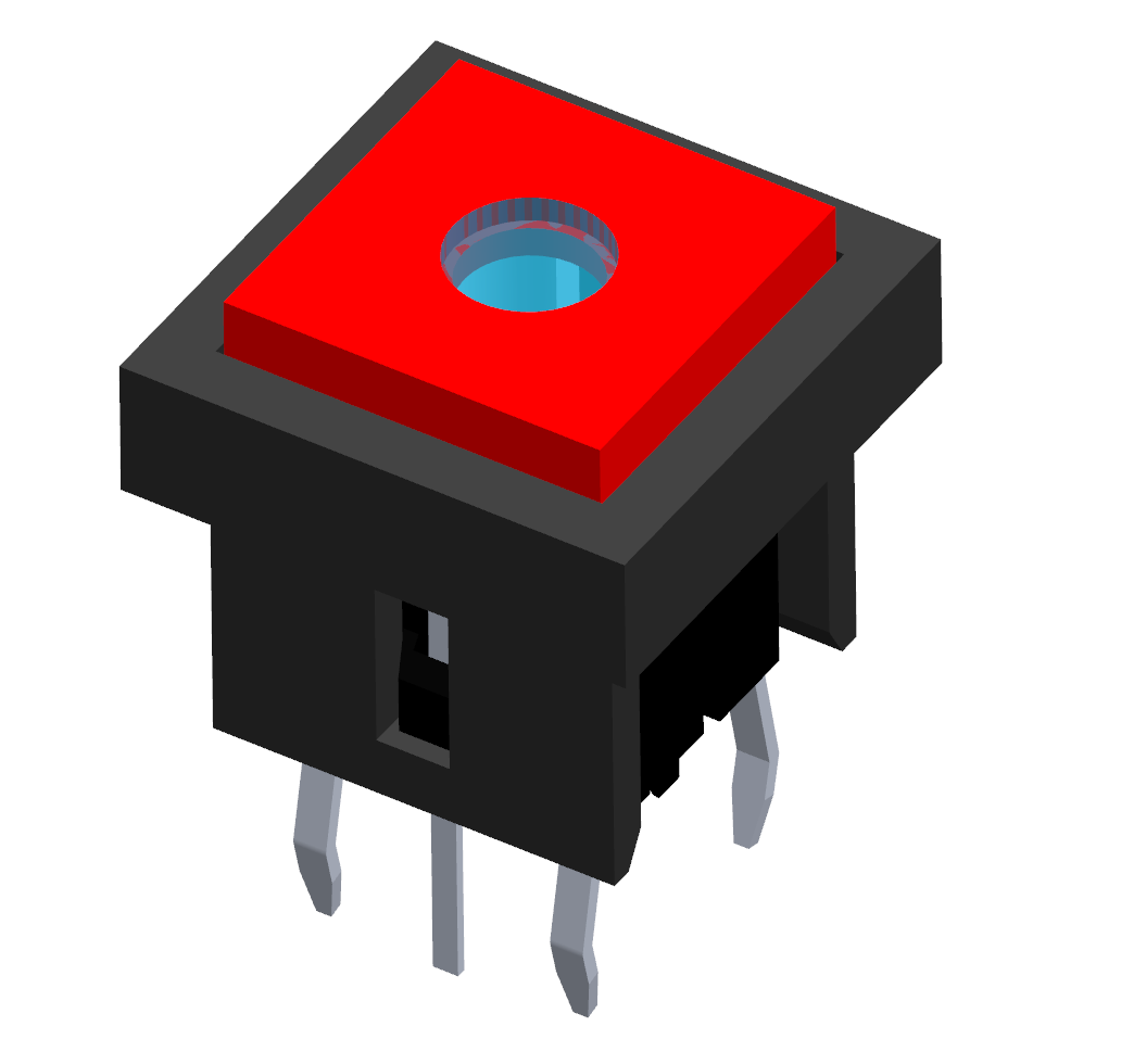 Illuminated tact switch