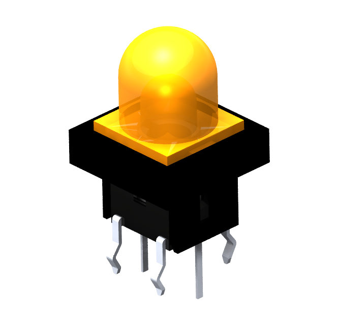Illuminated tact switch
