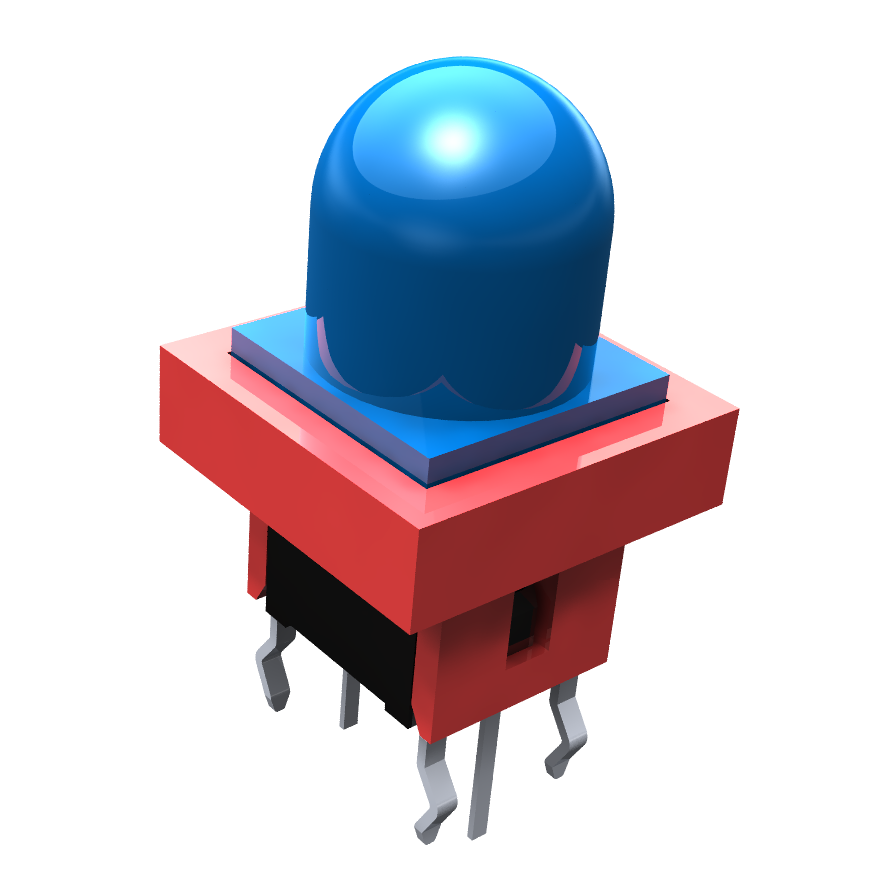 Illuminated tact switch