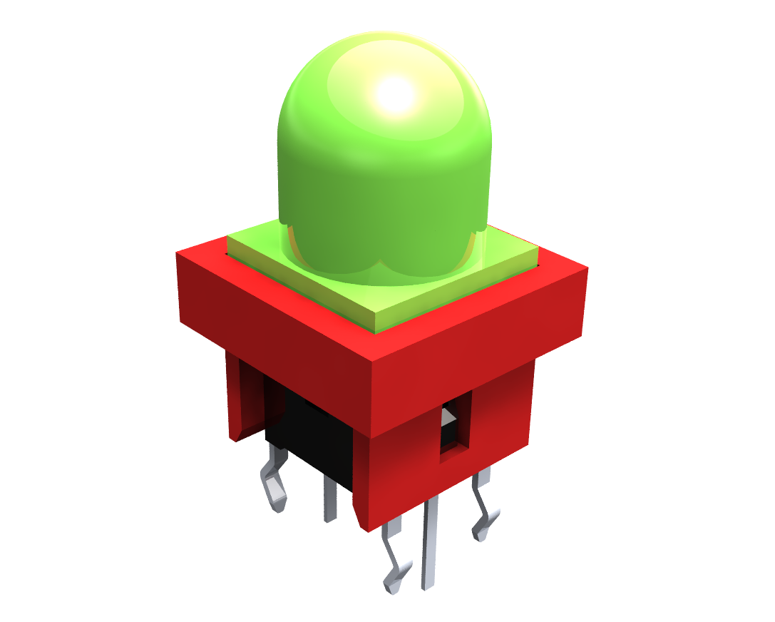 Illuminated tact switch