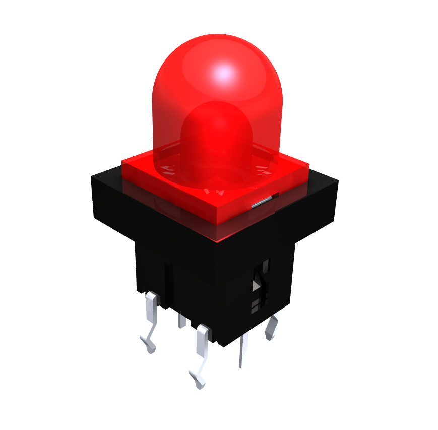 Illuminated tact switch