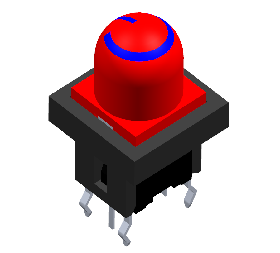 Illuminated tact switch