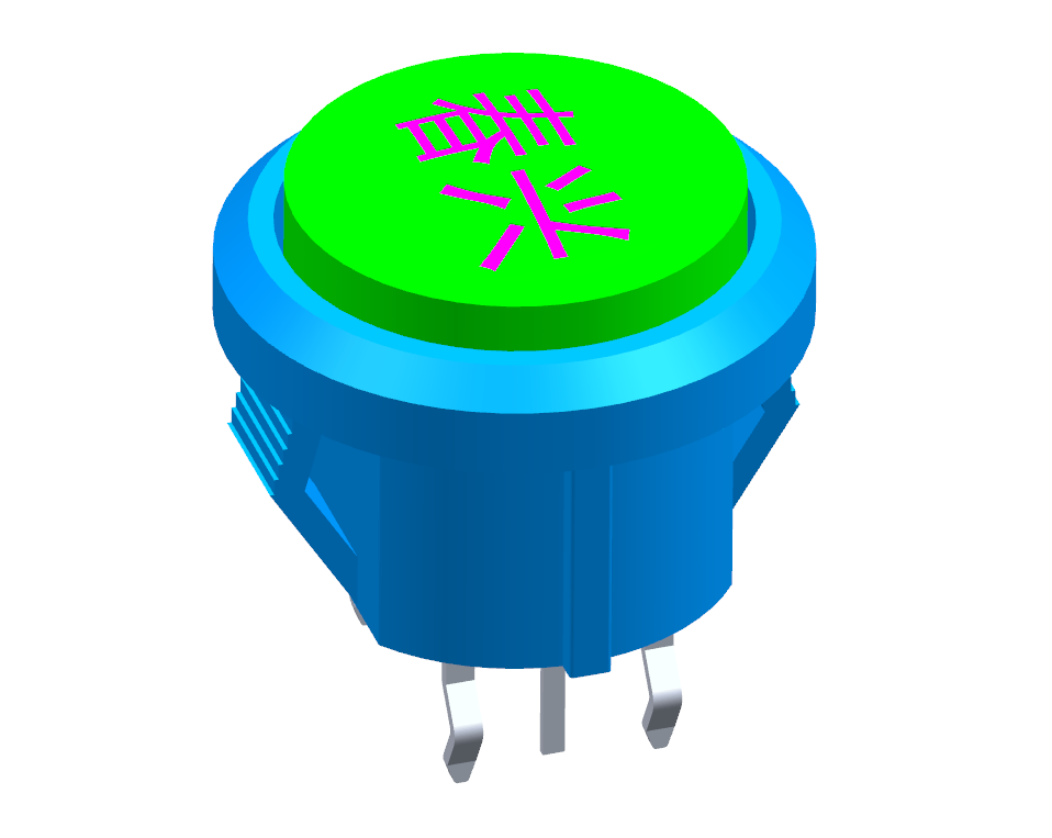 Illuminated tact switch