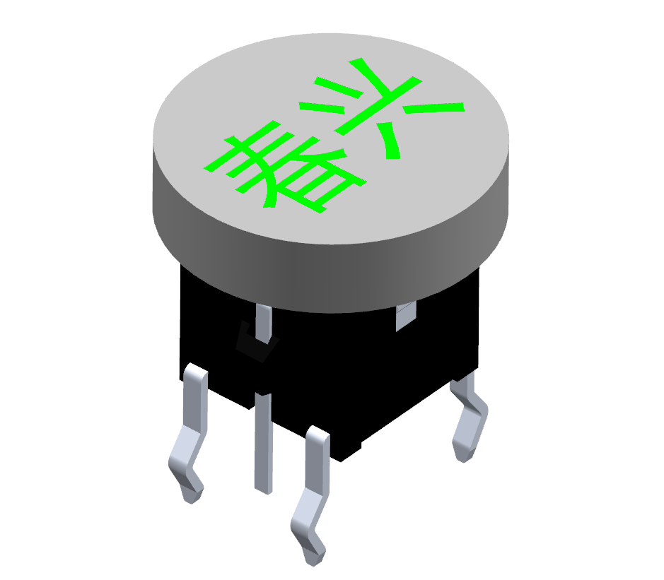 Illuminated tact switch
