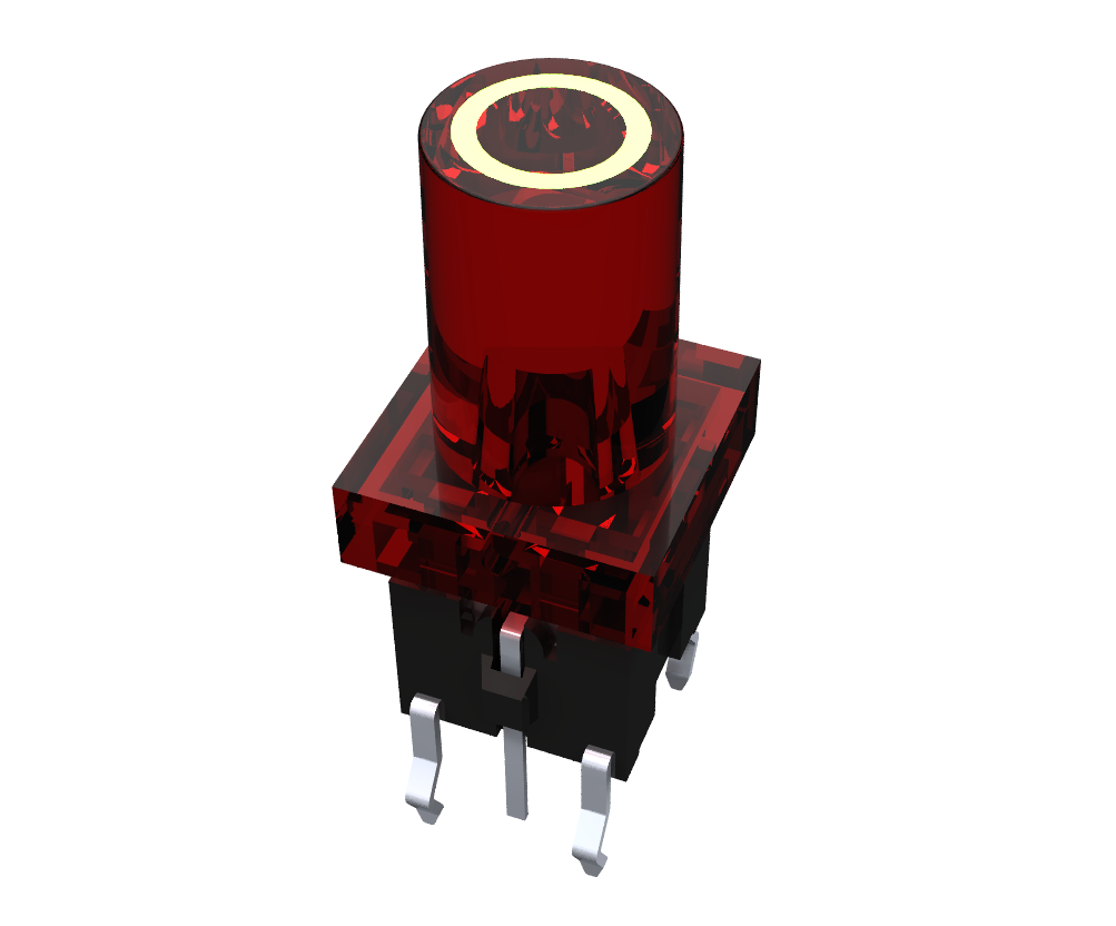 Illuminated tact switch
