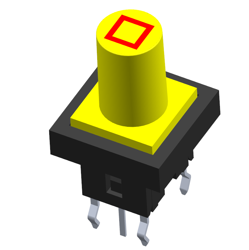 Illuminated tact switch