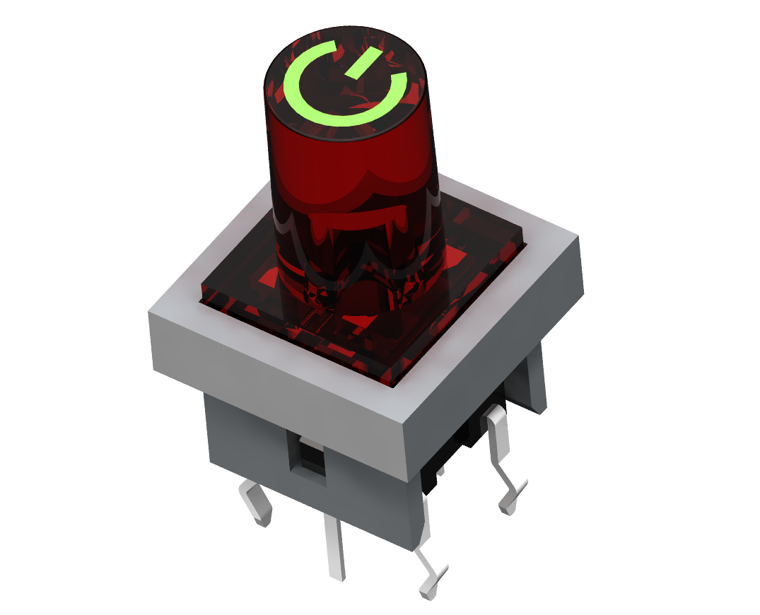 Illuminated tact switch