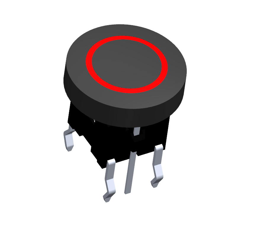 Illuminated tact switch