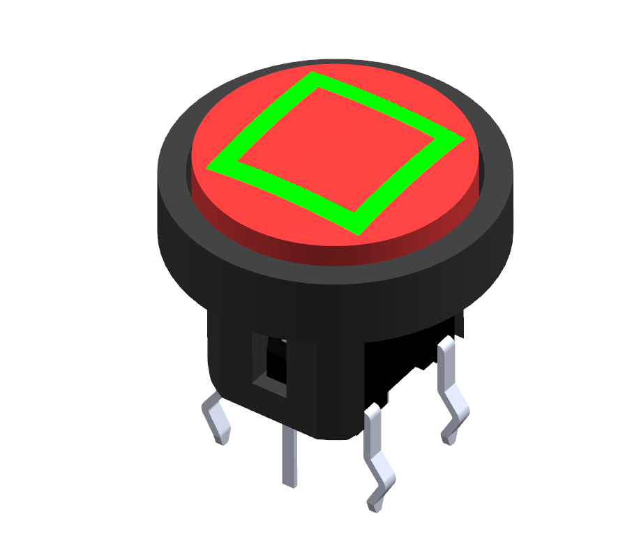 Illuminated tact switch