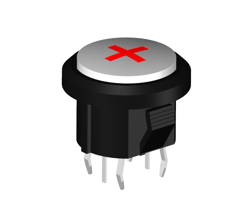 Illuminated tact switch