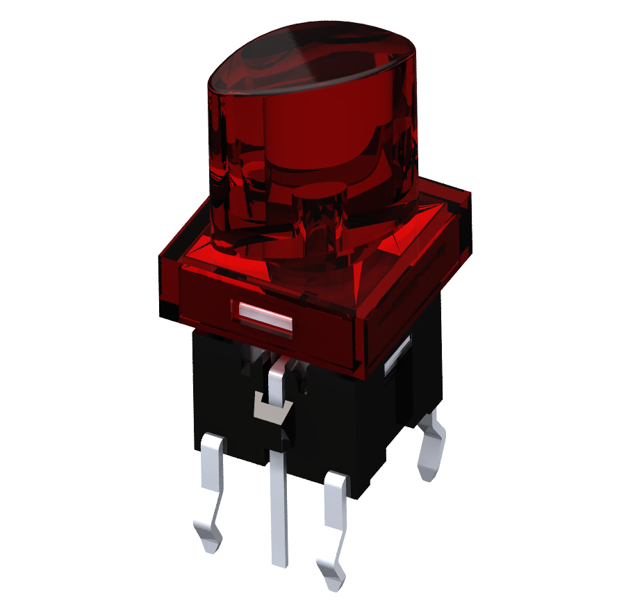 Illuminated tact switch
