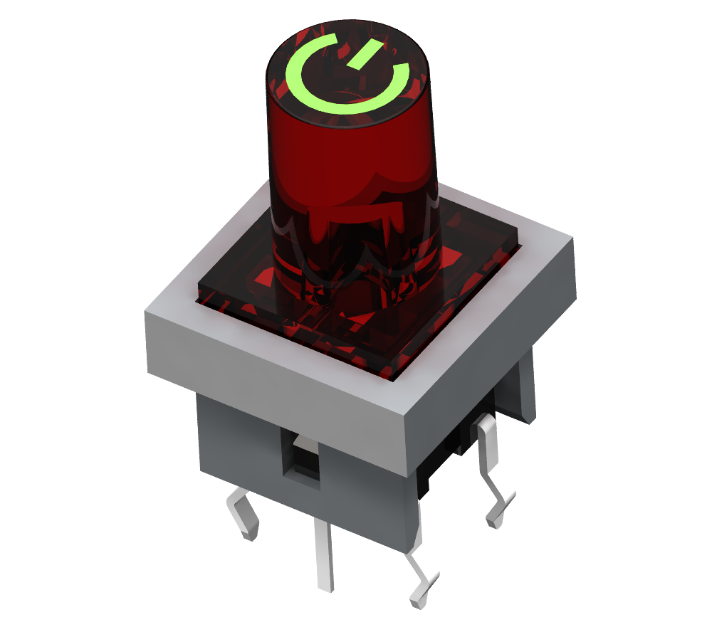 Illuminated tact switch
