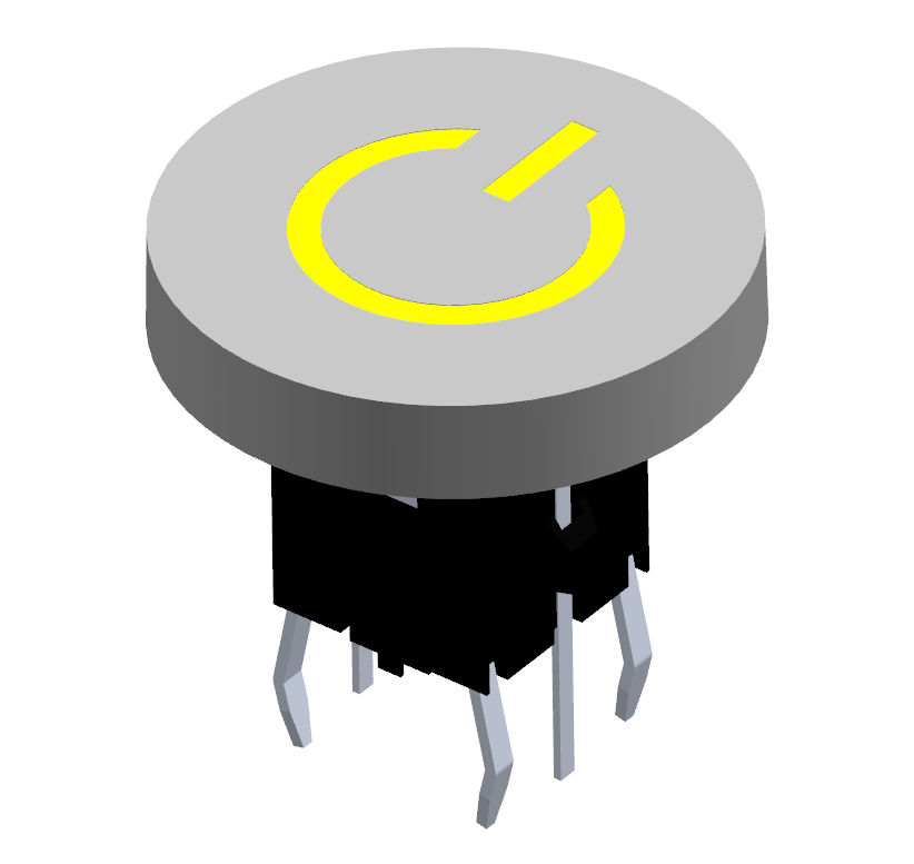 Illuminated tact switch